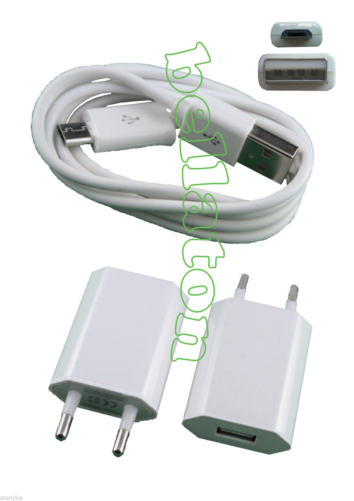 Coolden USB-C Adapter Kabel Kit 60W - All-in-One Lade- Und Daten-Set Mit Aufbewahrungsbox