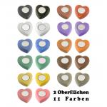 Teelichthalter Herz mit Jumbo, Maxi -Teelicht, Dekoration, Geschenk, Handemade 120x120x40