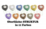 Herz aus Beton - Oberfläche: Struktur